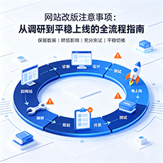 乐山建站-网站改版注意事项:从调研到平稳上线的全流程指南