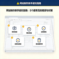 乐山建站-网站制作新手避坑指南：5个最常见的错误与对策