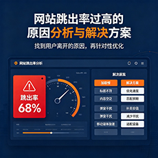 乐山建站-网站跳出率过高的原因分析与解决方案