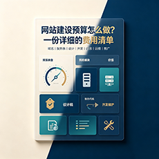乐山建站-网站建设预算怎么做？一份详细的费用清单
